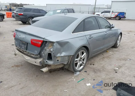 2014 Audi A6 3.0 Tdi Premium Plus из США, поврежденный, VIN WAUFMAFC3EN014083